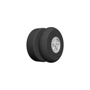 Treaded Lite Flite Wheels,2-3 4 from Toy RC Airplanes