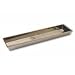 Matfer 19 3/4 Inch x 4 1/2 Inch Wide Cake Roll Rectangle Flan Mold