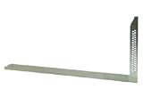 Zimmermannswinkel, verzinkt, 80 cm lang, mit Anreissloechern