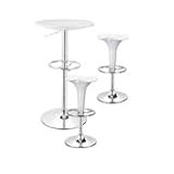 Zuo Dining Tables 601122 MARTINI BAT TABLE WHITE by zuo