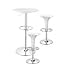 Zuo Dining Tables 601122 MARTINI BAT TABLE WHITE