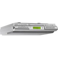 Sony Under-Cabinet Kitchen CD Clock Radio (Silver) by Clocks