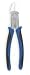 Westward 1UKL4 Diagonal Cutter, 7 1/2 In L, Ergo Grip