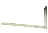 Eigenschaften bauCompany24  / ZIMMERMANNSWINKEL 1000 mm aus Stahl, mit Anschlag