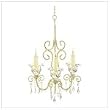 Shabby Elegance Scrollwork Candleholder