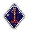 1st Marine Division Small Hat Pin