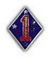 1st Marine Division Small Hat Pin