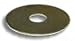 Metallics JW114 Zinc Chromate Steel Fender Washer 1/4 Inch x 1-1/2 Inch