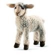 PLUSH WHITE SHEEP KID (LAMB) BY HANSA 11" HIGH