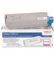 Okidata C5500, C5650, C5800 Series Magenta Toner Cartridge (2,000 Yield), Part Number 43381902