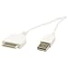 Scosche IPUSB USB 2.0 Cable for iPod (White)