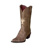 Ariat Ladies Heritage Triad Western Boot - Chocolate Stingray Print and Brown Bomber by Ariat
