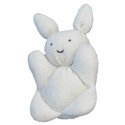 Organic Cotton Stuffed White Rabbit