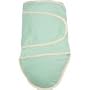 Miracle Blanket Green w/Beige Trim Swaddler