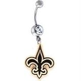 New Orleans Saints NFL Sexy Belly Navel Ring