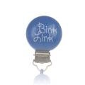Bink Link Pacifier Attacher - Blueberry