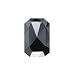 7.30x6.40x4.40 mm-2.07 Cts Black Diamond ( Emerald Rose Cut-AA )