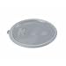 Carlisle 020230 See Thru 2 to 3-1/2 Quart Polypropylene Bains Marie Lid (Case of 12)