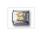 Espresso Brewer No Color Classic Gold, Italian Charm by Nomination Charms