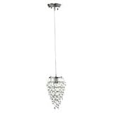 LAMPS BEAUTIFUL Contemporary Lighting and Lamps--Clear Crystal Hanging Pendant Light by Eurofase--Excellent customer service--see our feedback