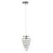 LAMPS BEAUTIFUL Contemporary Lighting and Lamps--Clear Crystal Hanging Pendant Light by Eurofase--Excellent customer service--see our feedback