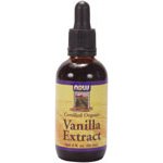 NOW Foods, Organic Vanilla Liquid Extract - 2 oz