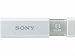 SONY ノックスライド式 USBメモリー ポケットビット スノーホワイト 8GB キャップレス USM8GL-W