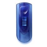 Spring Clip With 3M Command® Adhesive Strips BLUE