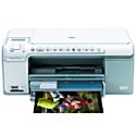 HP Photosmart C5280 All-in-One - Multifunction ( printer / copier / scanner ) - color - ink-jet - copying (up to): 32 ppm (mono) / 24 ppm (color) - printing (up to): 32 ppm (mono) / 24 ppm (color) - 125 sheets - Hi-Speed USB
