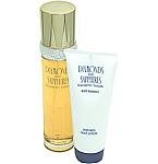 DIAMONDS & SAPPHIRES by Elizabeth Taylor SET-EDT SPRAY 3.3 OZ & BODY LOTION 3.3 OZ for Women