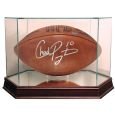 Glass Football Display Case