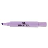 Hi-Liter Desk-Style Highlighter, Extra-Smooth Chisel Tip, Fluorescent Purple AVE24060