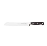 Mundial 5100 Series 8-Inch Bread Knife with Serrated Edge, Black