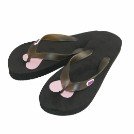 Soffe Heart Flat Flip Flop