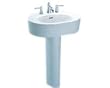 TOTO Nexus 8" Pedestal Lavatory COTTON WHITE LT790801
