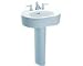 TOTO Nexus 8" Pedestal Lavatory COTTON WHITE LT790801