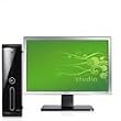 DELL STUDIO SLIM DESKTOP and Dell S1909WX 19 inch Widescreen Flat Panel Monitor- Intel Core 2 Duo processor E7300 (3MB L2, 2.66GHz, 1066FSB), 4GB Dual Channel DDR2 SDRAM, 1TB Serial ATA Hard Drive (7200RPM), 16X DVD+/-RW Drive, ATI Radeon HD 3450 256MB supporting HDMI, Integrated 7.1 Channel Audio, Microsoft Works 9.0, Genuine Windows Vista Home Premium Edition