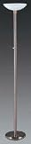 Brushed Steel Compact Florescent Floor Lamp