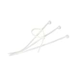 400-804CL Steren 4IN Cable Ties 100 Pcs - Clear