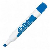 SANFORD INK COMPANY / SAN83003 / For Use in Dry Erase Marker, Chisel Tip, Blue / Sold as 1 DZ