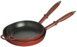 Staub フライパン 24cm レッド 1222403