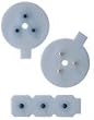 Uni-Patch Tyco EMG Electrodes #7500 -2.25" Round disk - Ag/AgCl Snaps- 100 per package.
