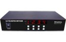 4:4 Shinybow VGA Matrix Switcher W/rs232 + Ir Remote