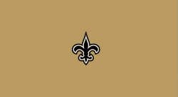 New Orleans Saints Pool Table Felt