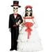Day of the Dead Wedding Bride and Groom Collectable Figurine