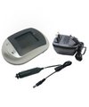 Jvc GZ-MC200 GZ-MC500 GZ-MC100 Battery Charger Kit fits BN-VM200 (Home/Travel Charger & Car Charger)-US