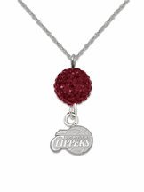 Los Angeles Clippers Ovation Crystal Necklace