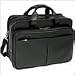 McKlein R Series Walton Leather 17 Inch Expandable Double Compartment Laptop Case with Removable Sleeve
