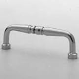 Newport Brass 10-71/65 Biscuit Colonial Style Fluted Cabinet Pull with Screws 10-71