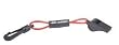 Kwik Tek W-2 Safety Whistle With Lanyard - Red And Black